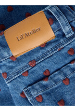 Lil' Atelier Liva Loose Jeans Dark Blue Denim