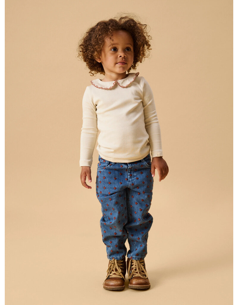 Lil' Atelier Liva Loose Jeans Dark Blue Denim