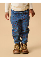 Lil' Atelier Liva Loose Jeans Dark Blue Denim