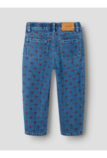 Lil' Atelier Liva Loose Jeans Dark Blue Denim