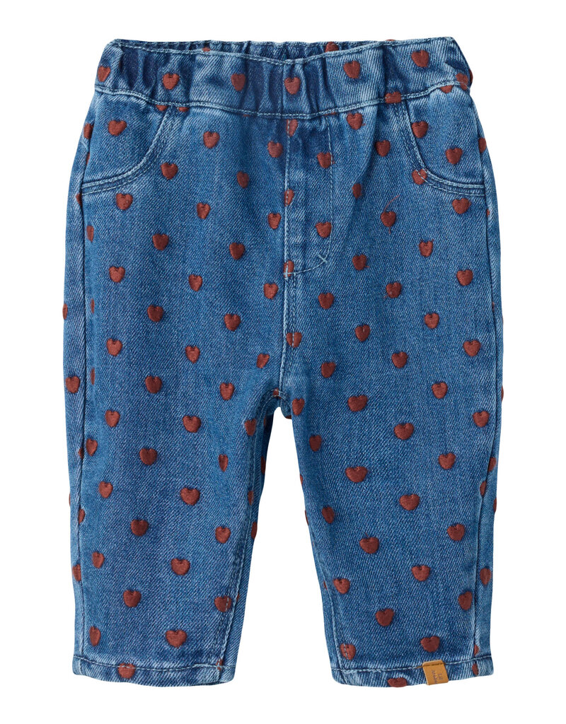 Lil' Atelier Liva Loose Jeans Baby Dark Blue Denim