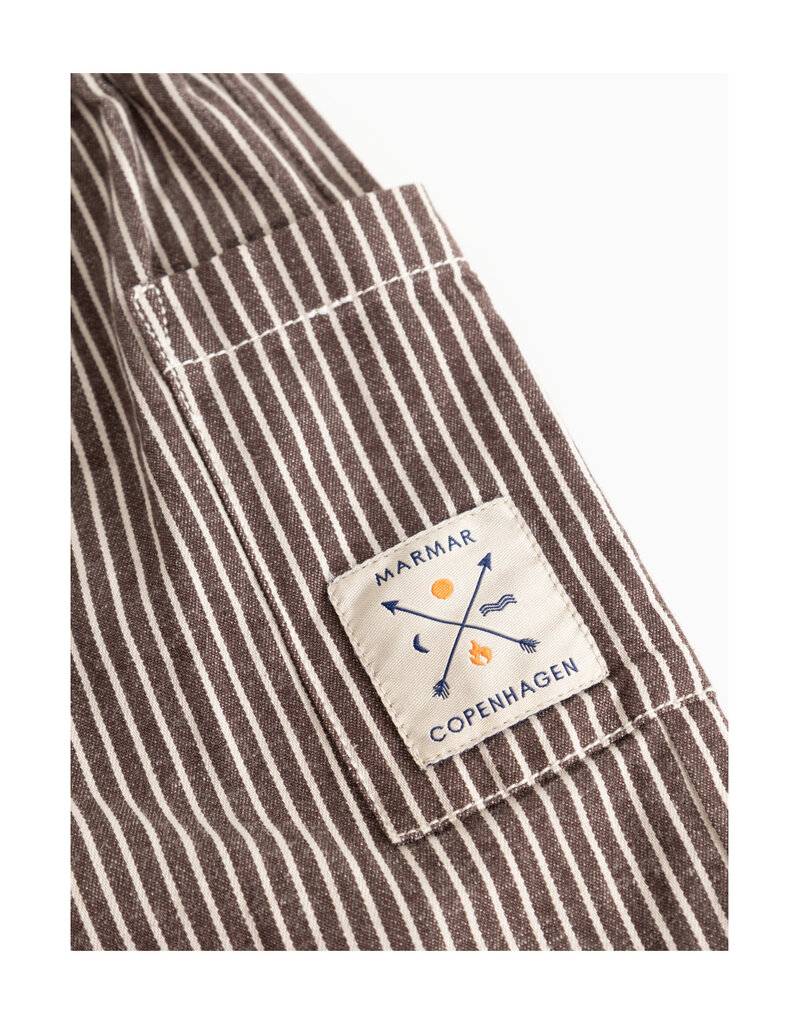 MarMar Copenhagen Panto Dark Brownie Stripe