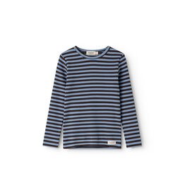 MarMar Copenhagen Plain Tee LS Blue Heaven Stripe