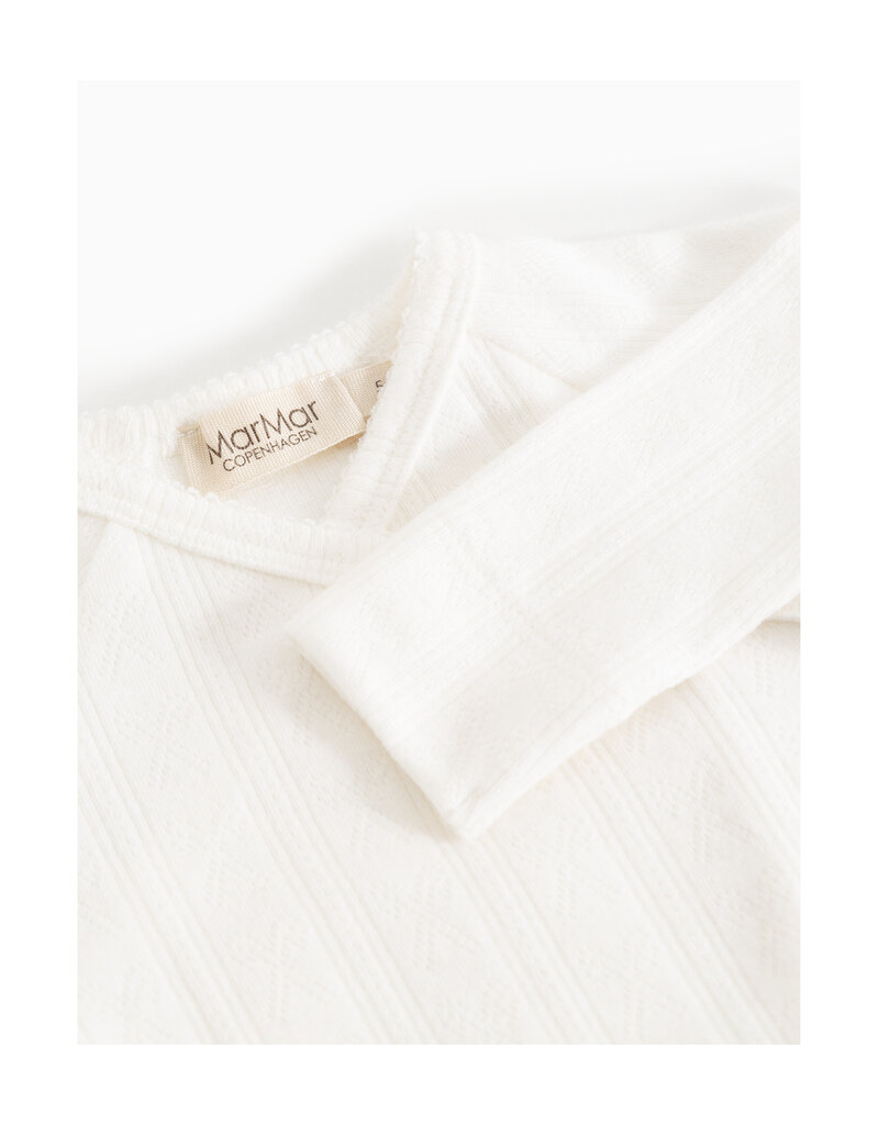 MarMar Copenhagen Rula Pointelle Gentle White