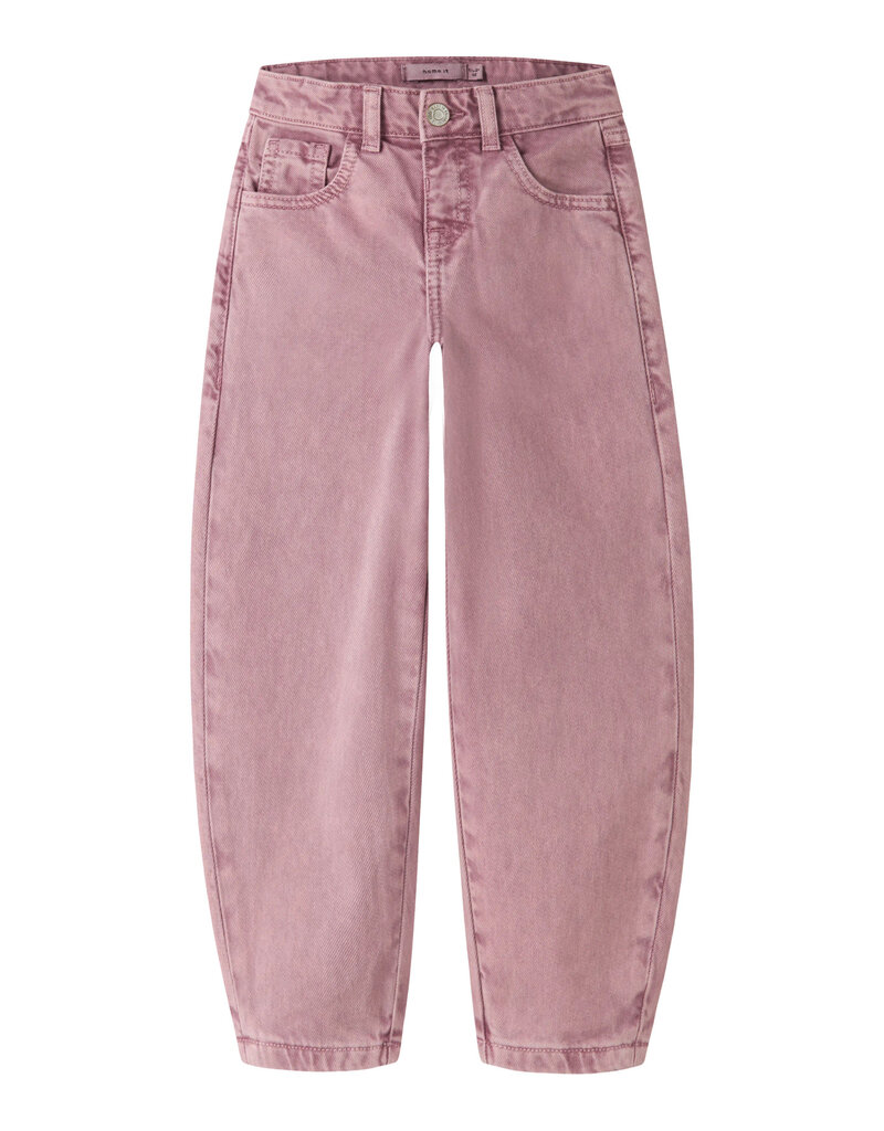 name it Bella Barrel Jeans Wild Ginger Kids