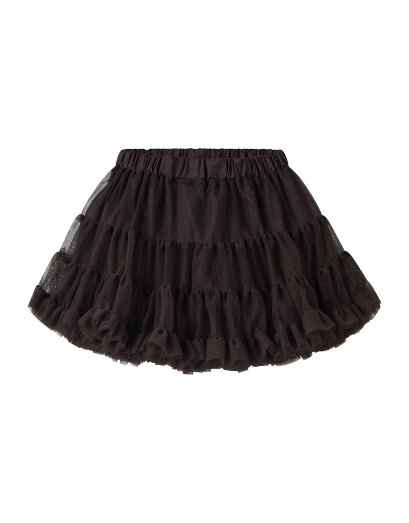 name it Ritul Tulle Skirt Chocolate Plum