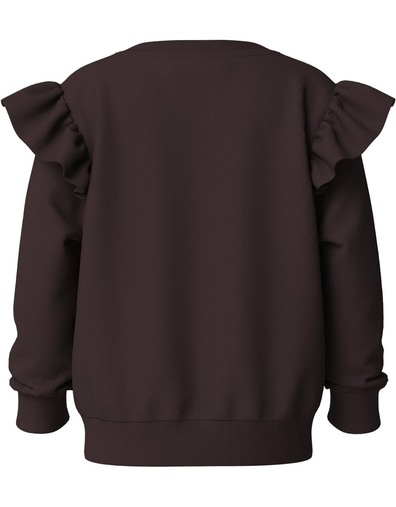 name it Kluisi Sweater Chocolate Plum