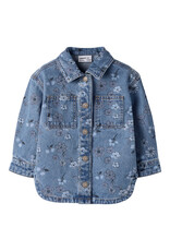 name it Joy Denim AOP Jacket Medium Blue Flower