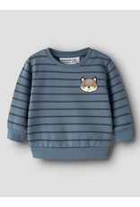 name it Naddel Sweater Blue Mirage