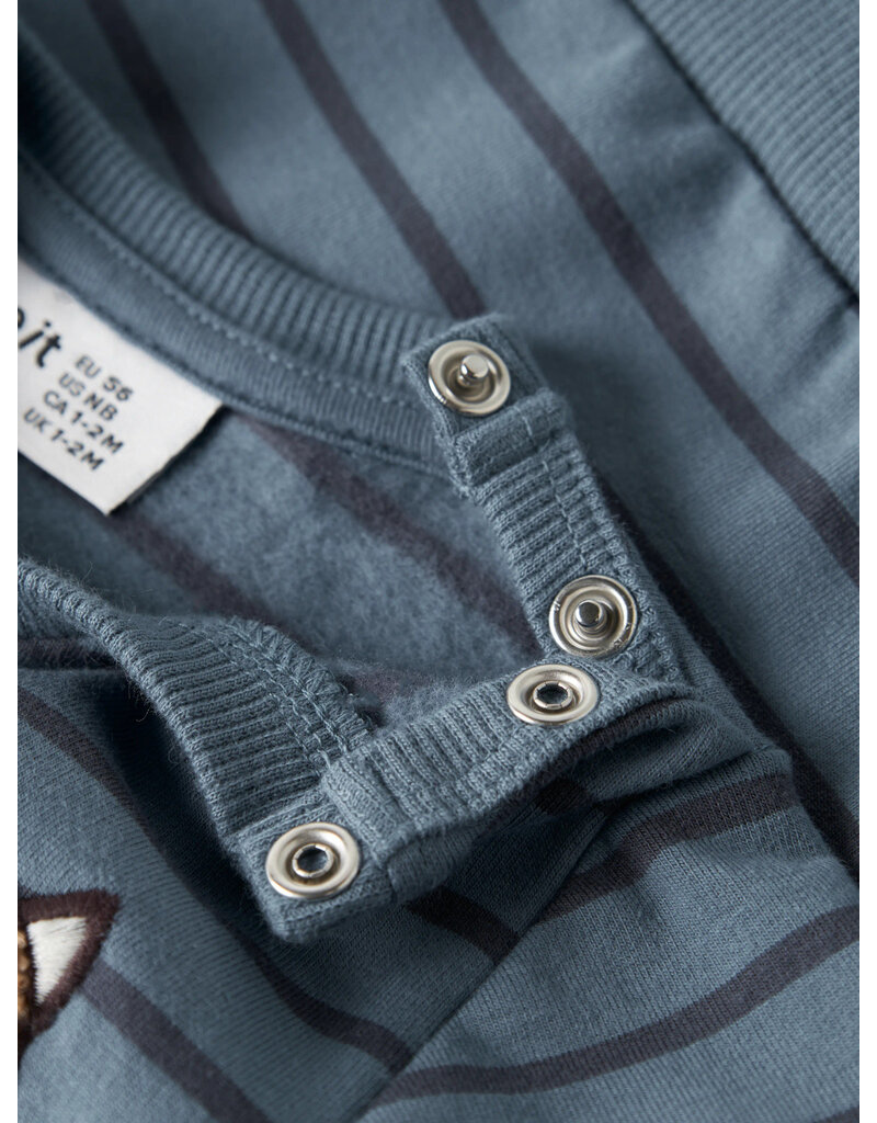 name it Naddel Sweater Blue Mirage