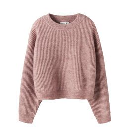 name it Holly Boxy Short Knit Deauville Mauve