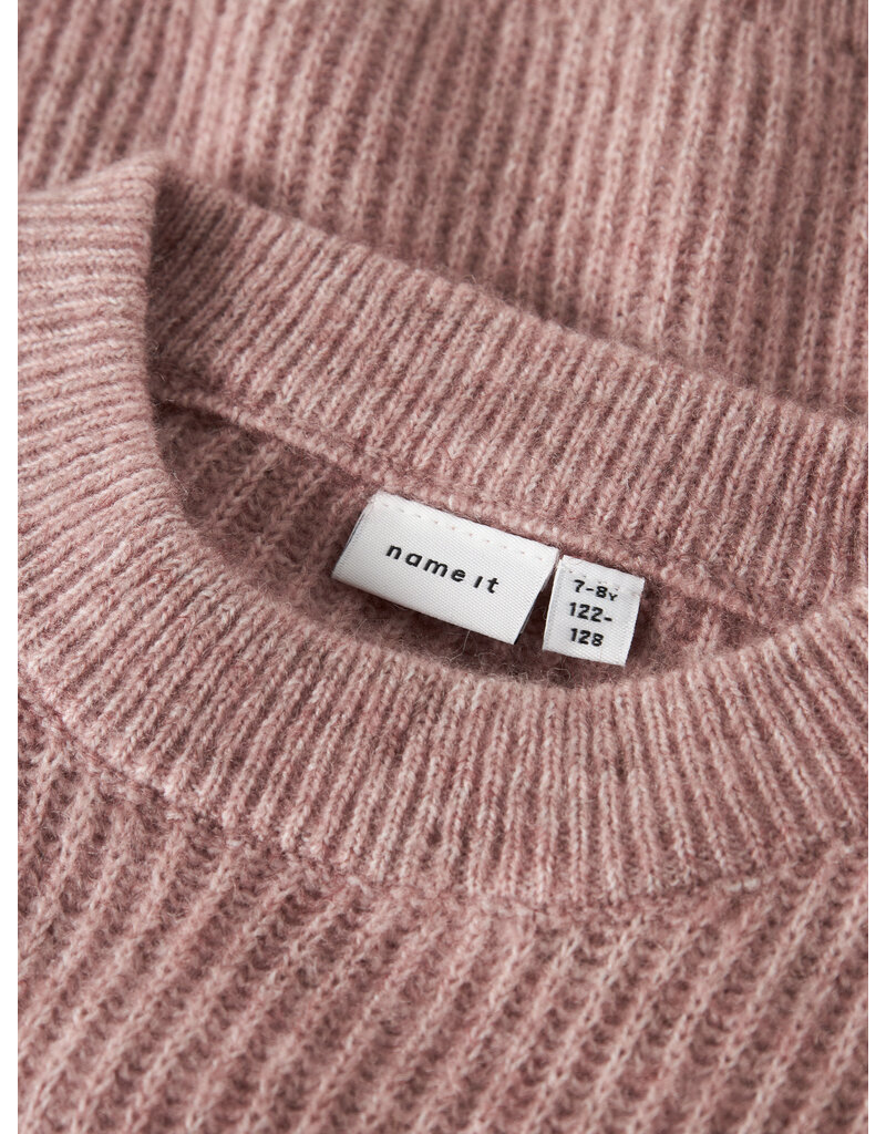 name it Holly Boxy Short Knit Deauville Mauve