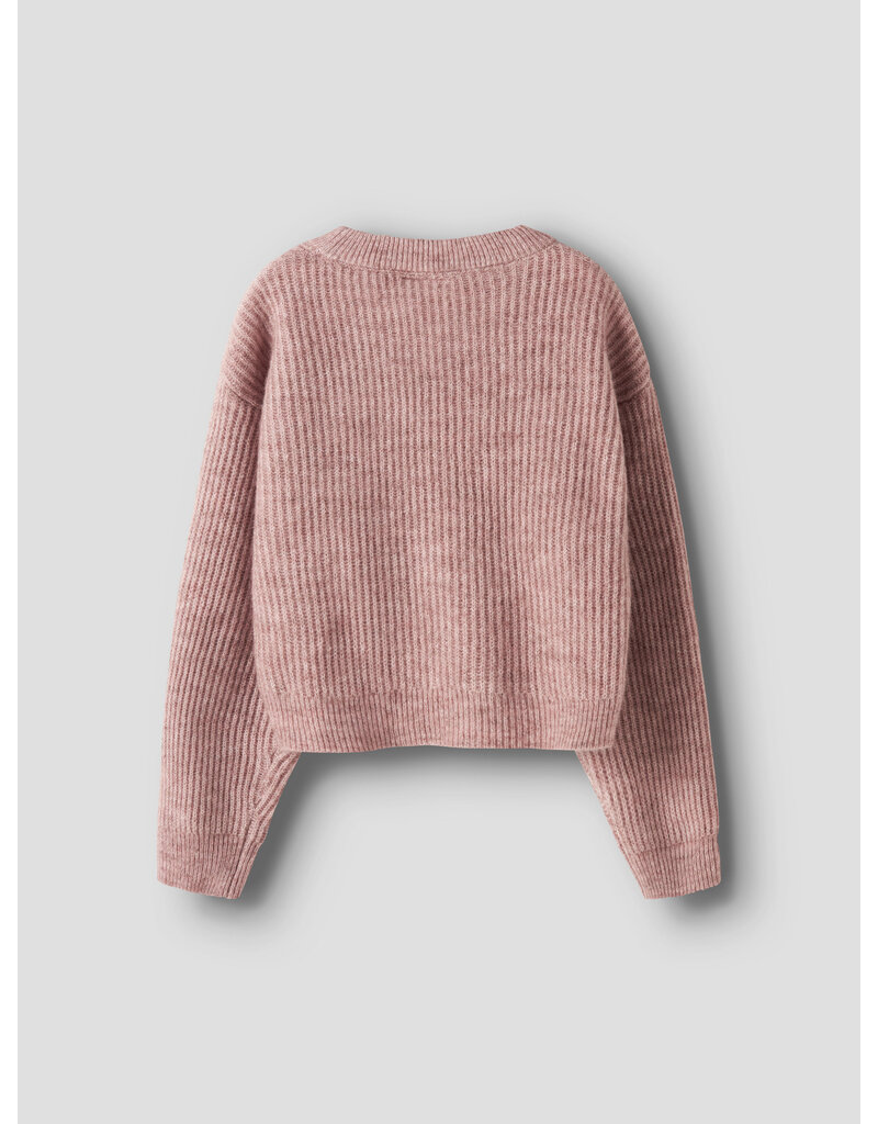 name it Holly Boxy Short Knit Deauville Mauve