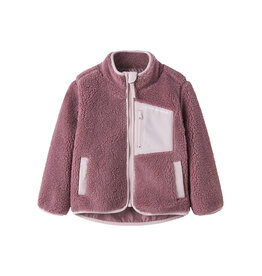 name it Mattia Sherpa Jacket Purple