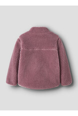 name it Mattia Sherpa Jacket Purple