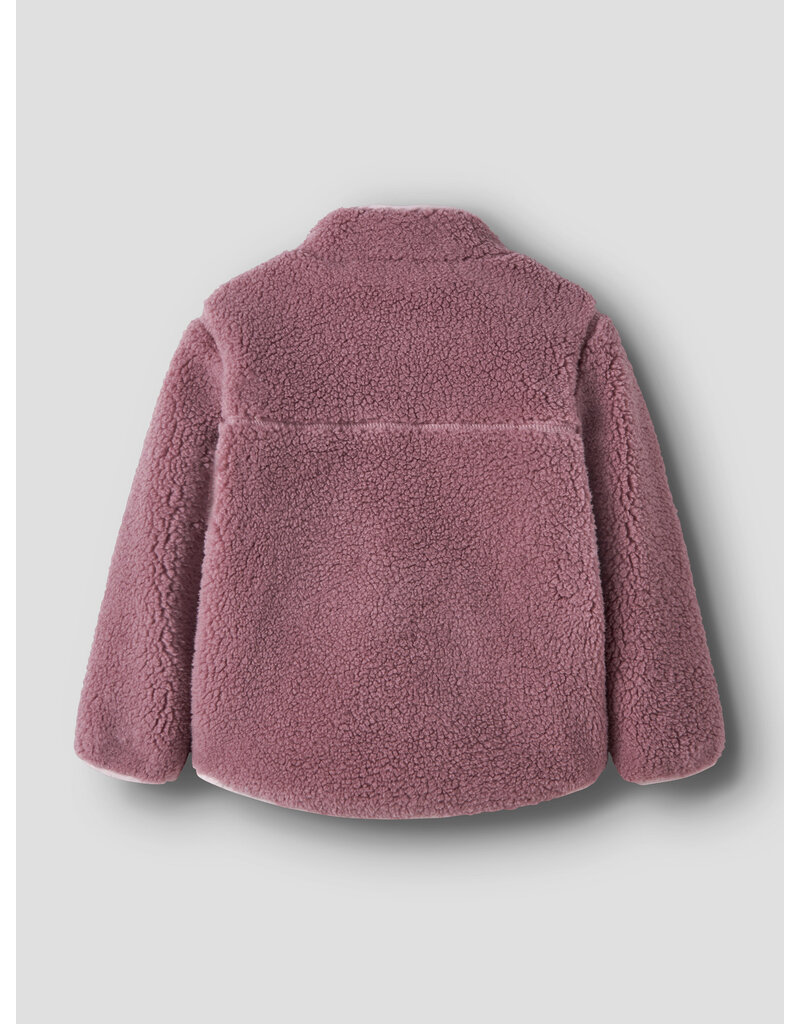 name it Mattia Sherpa Jacket Purple