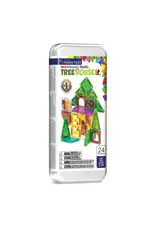 MAGNA-TILES MAGNA-TILES® microMAGS Treehouse 24-Piece Travel Set