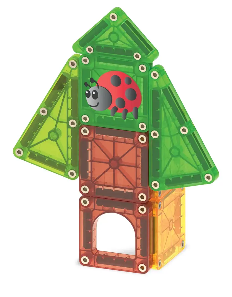 MAGNA-TILES MAGNA-TILES® microMAGS Treehouse 24-Piece Travel Set