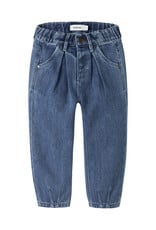 Lil' Atelier Obello Baggy Jeans Dark Blue Denim