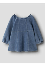 Lil' Atelier Obello Loose Denim Dress Dark Blue