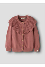 Lil' Atelier Noda Knit Cardiggan Withered Rose