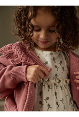 Lil' Atelier Noda Knit Cardiggan Withered Rose
