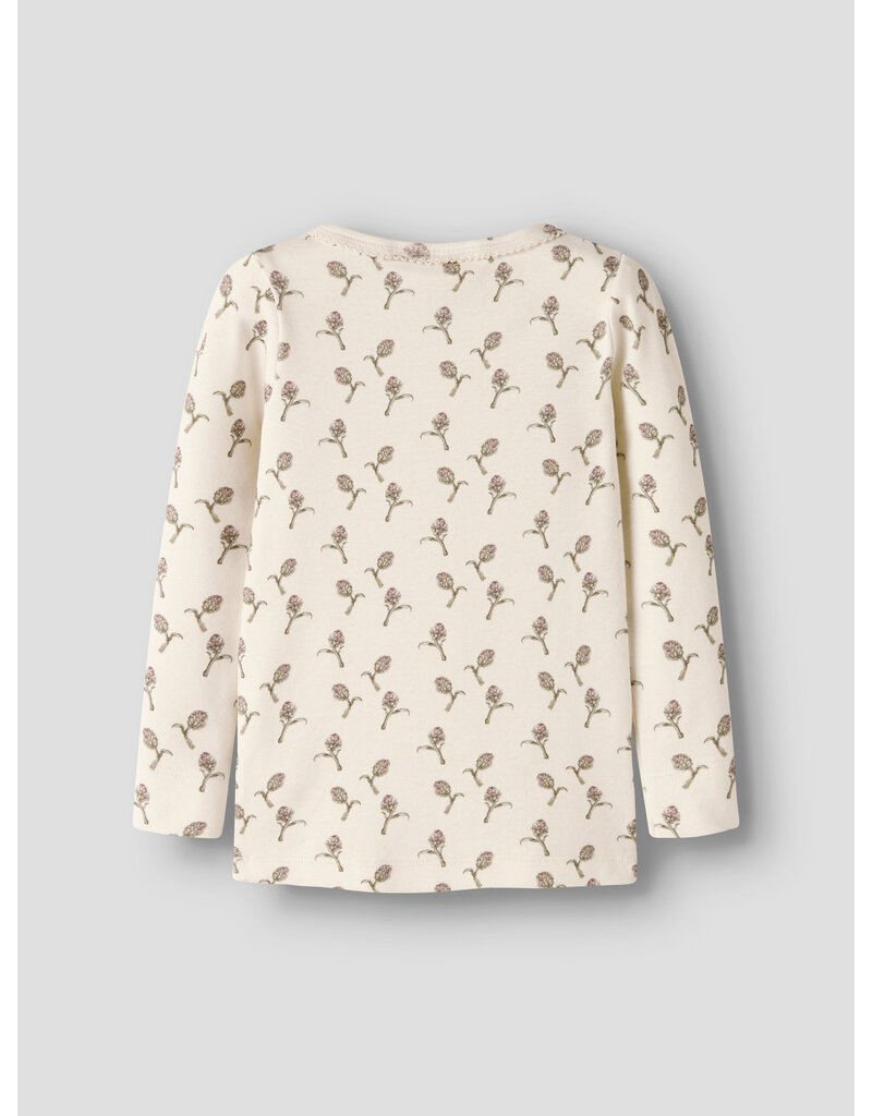 Lil' Atelier Gayo Sig Slim Top Turtledove Artichoke