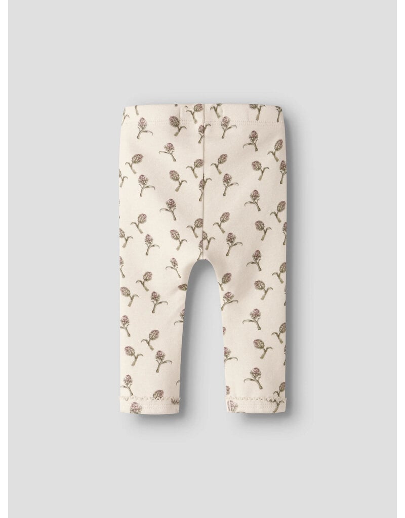 Lil' Atelier Gayo Sin Slim Leggings Turtledove Artichoke