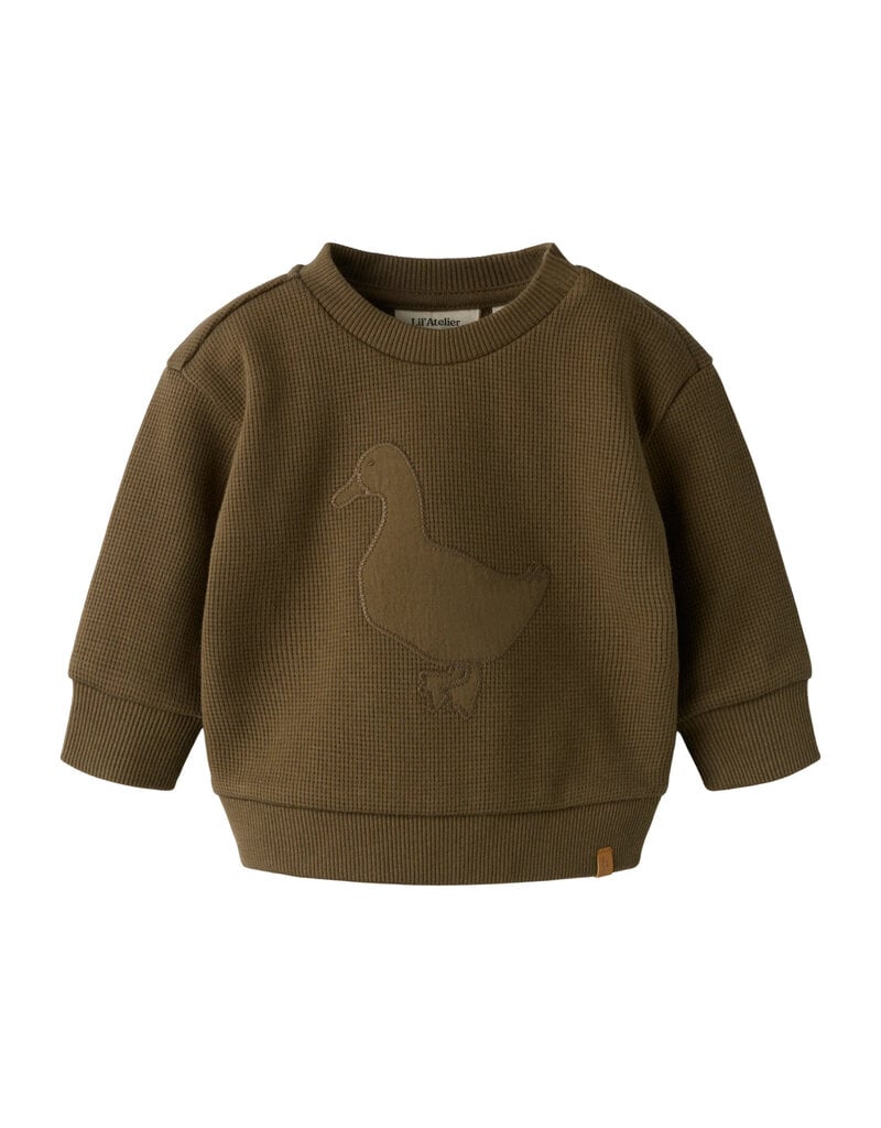 Lil' Atelier Naffel Loose Sweater Teak