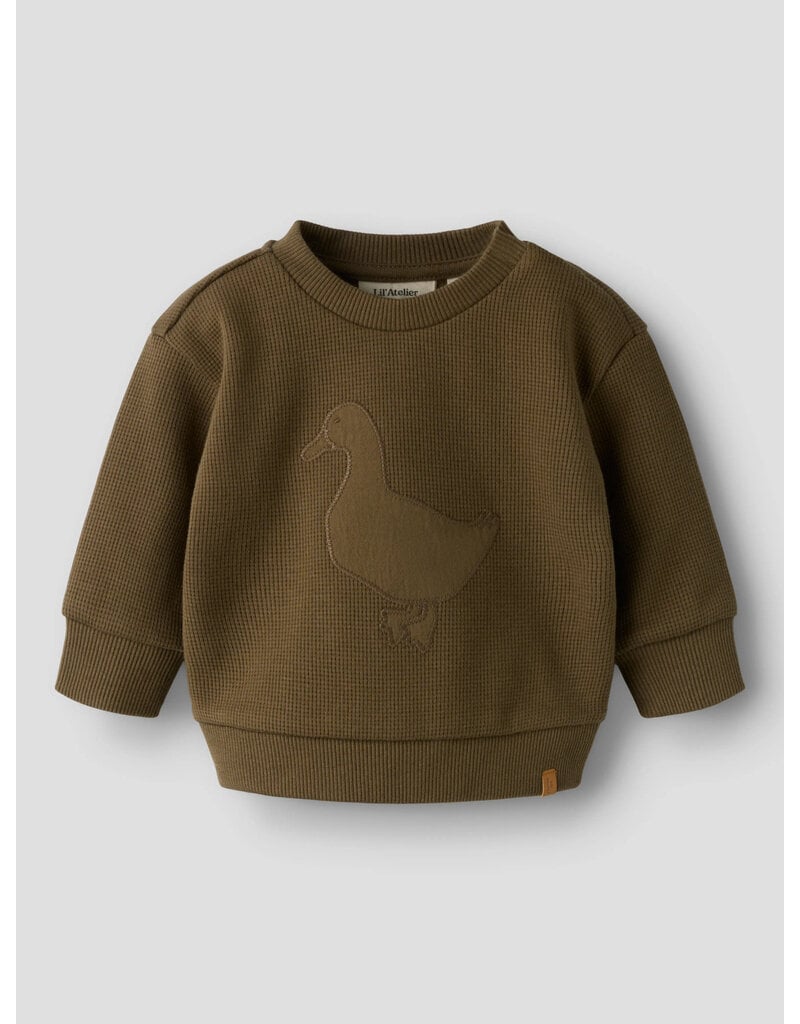 Lil' Atelier Naffel Loose Sweater Teak