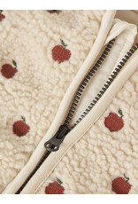 Lil' Atelier Nalo Sia Loose Sherpa Jacket Apples Baby