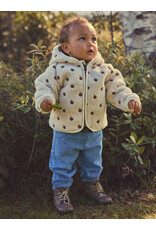Lil' Atelier Nalo Sia Loose Sherpa Jacket Apples Baby