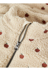 Lil' Atelier Nalo Sia Loose Sherpa Jacket Appled Kids