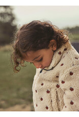 Lil' Atelier Nalo Sia Loose Sherpa Jacket Appled Kids