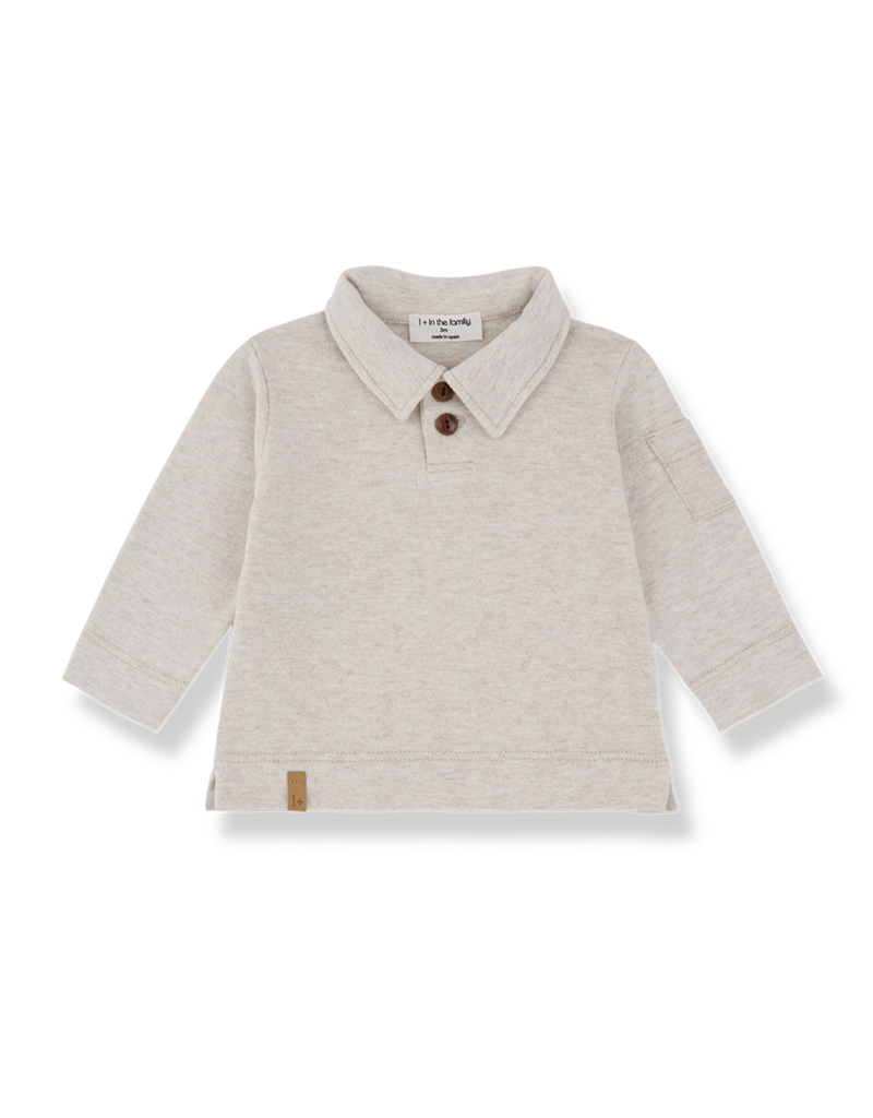 1+ in the family Osimo Longsleeve Polo Rice