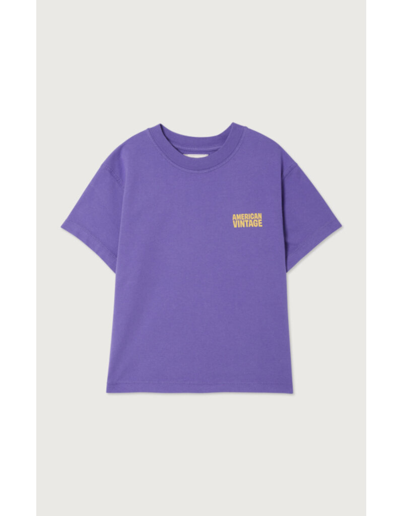 American Vintage Gixy T-Shirt Purple