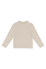 House of Jamie Turtleneck Tee Beige (Rib Fleece)