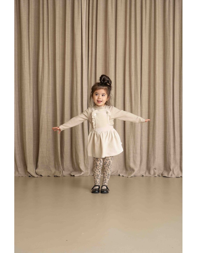 House of Jamie Turtleneck Tee Beige (Rib Fleece)