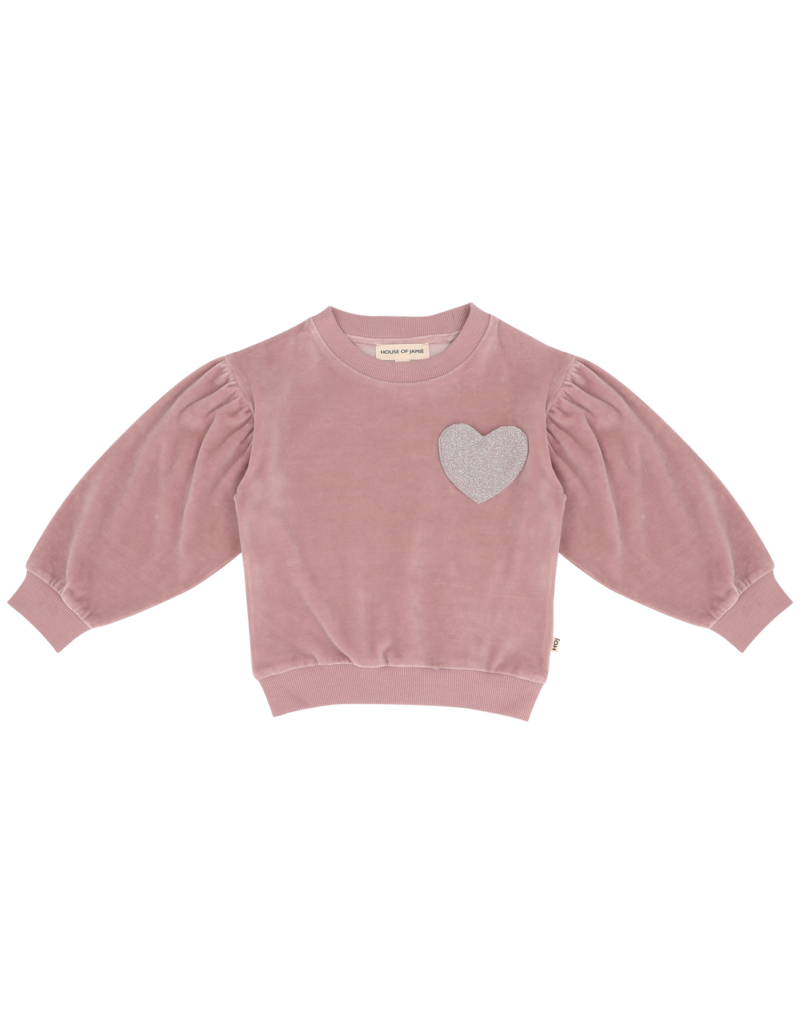 House of Jamie Balloon Sweater Mauveglow (Velvet)