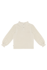 House of Jamie Frill Collar Jumper Sandshell (Rib Velvet)