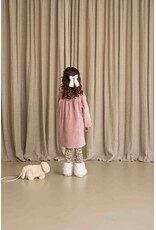 House of Jamie Shirt Collar Dress Mauveglow (Velvet)