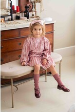 House of Jamie Puff Balloon Sequins Jumper Rose Mauve