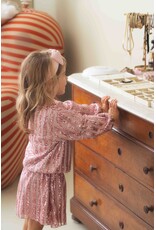 House of Jamie Puff Balloon Sequins Jumper Rose Mauve