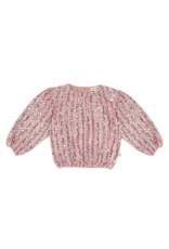 House of Jamie Puff Balloon Sequins Jumper Rose Mauve