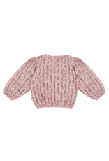 House of Jamie Puff Balloon Sequins Jumper Rose Mauve