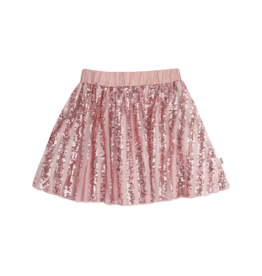 House of Jamie Sequins Skirt Rose Mauve
