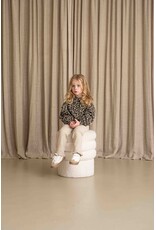 House of Jamie Frill Leggings Beige (Rib Fleece)