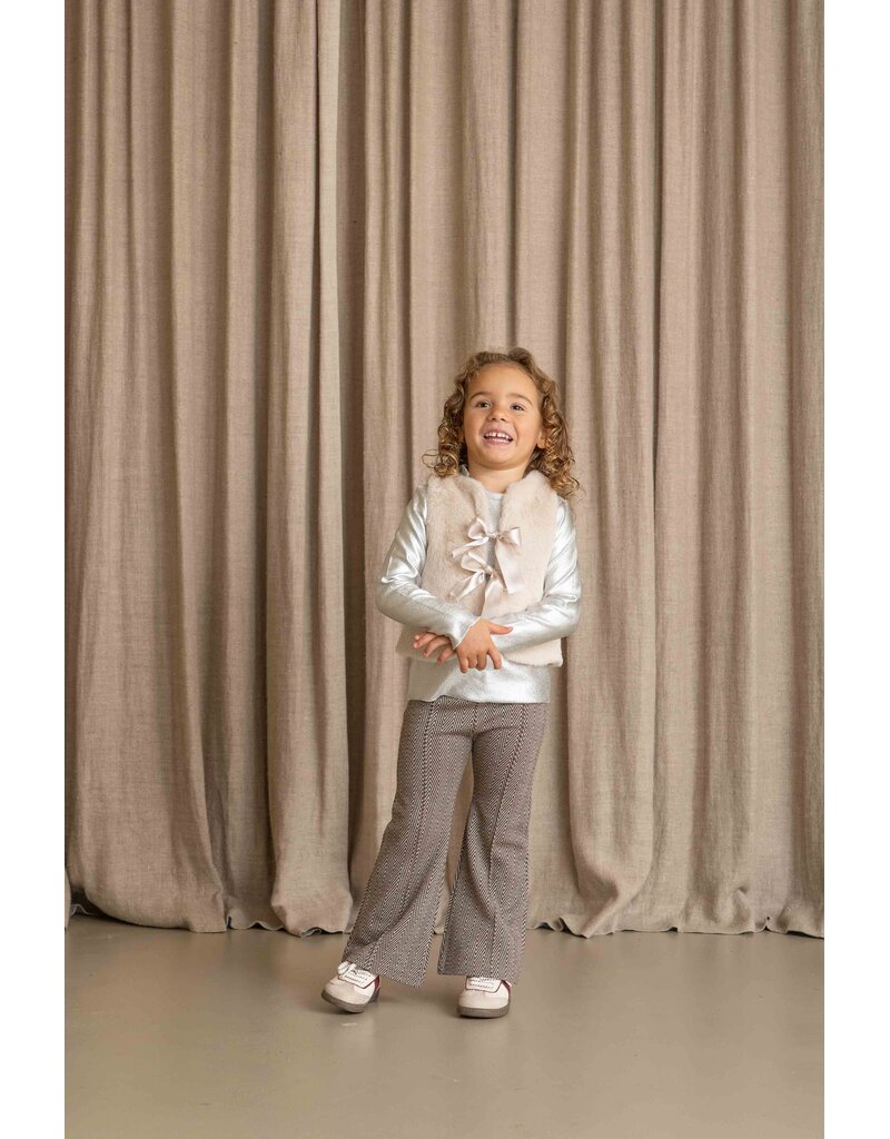 House of Jamie Soft Fur Bodywarmer Marshmellow (Fake Fur)