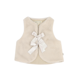 House of Jamie Soft Fur Bodywarmer Marshmellow (Fake Fur)