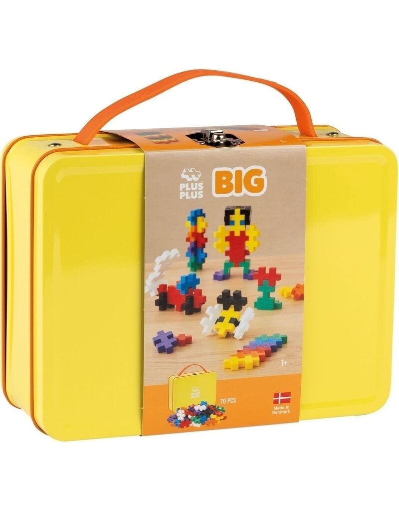 Plus Plus BIG Metal Suitcase Pastel 70 pcs